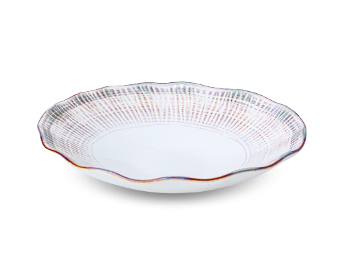 Irregular Line-textured Bowl