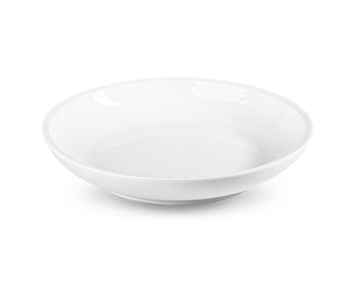 Flat Narrow Rim Soup Plate