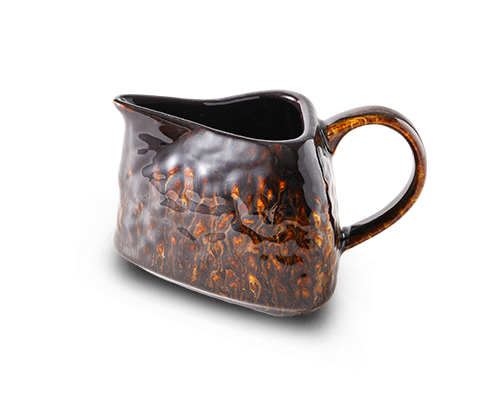 Stone-textured Irregular Milk Jug
