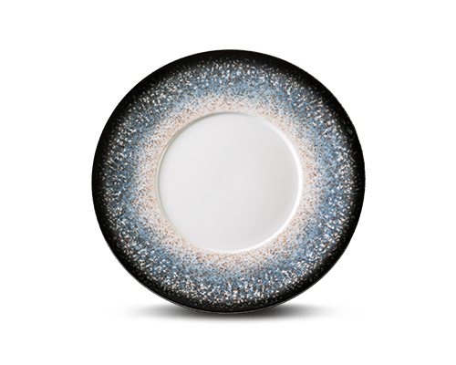 Wide Rim Show Plate