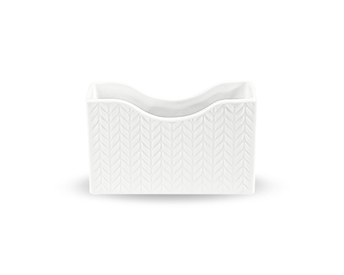 Wheat Embossed Rectangular Napkin Holder