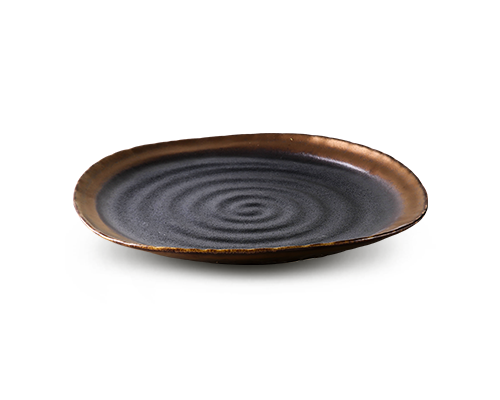 Stone-textured Plate