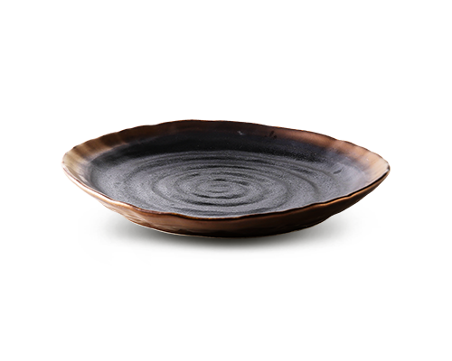 Stone-textured Plate